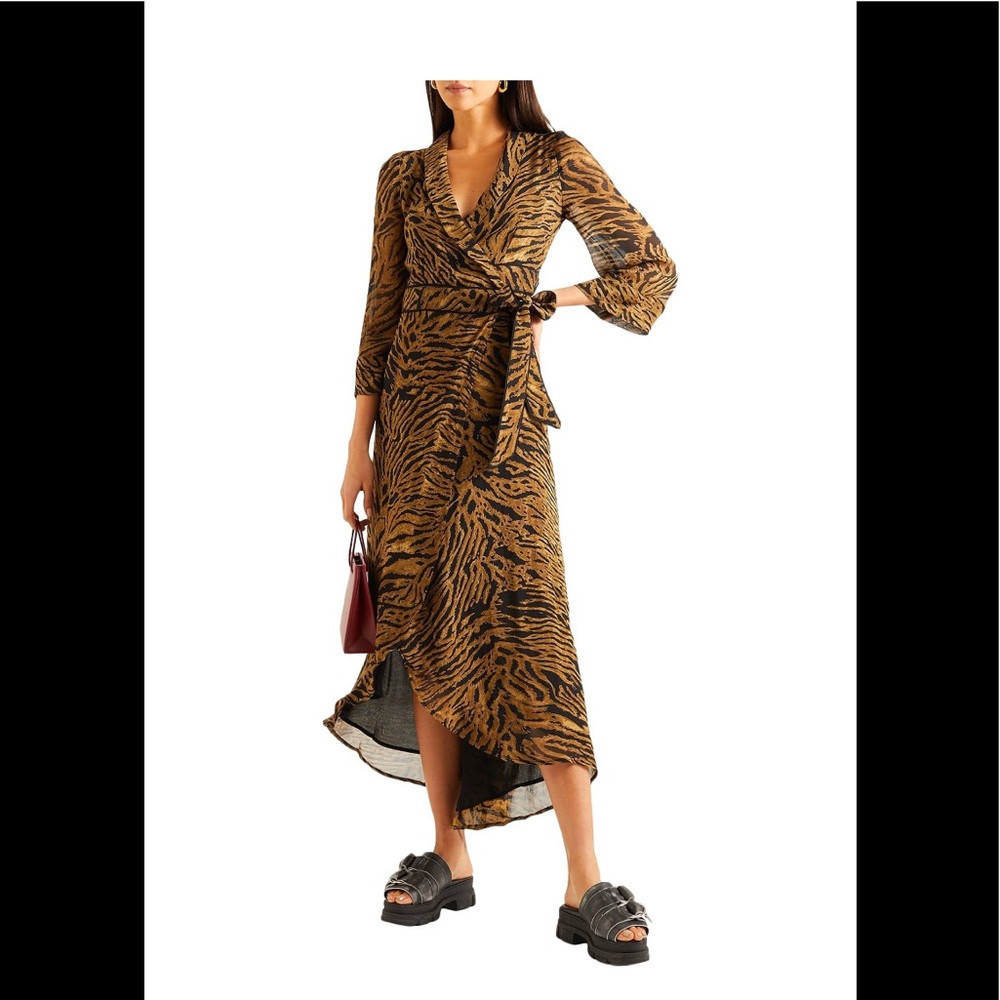 NWT GANNI Wrap dress
